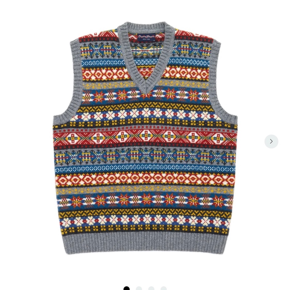 Rowing Blazers Fair Isle Vest